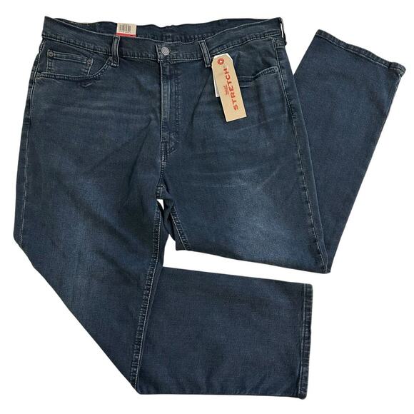 NWT Levi’s 541 Athlete Fit Stretch Jeans Blue 40x30 - Picture 1 of 10